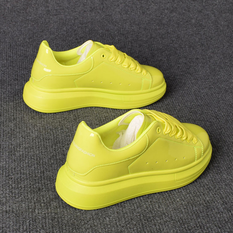 Men'S Shoes For Tennis - Scarpe Casual Bianche Laccate 2025 per