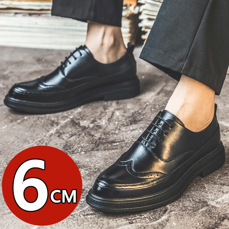 Men Shoes Formal - Scarpe da uomo in pelle con
