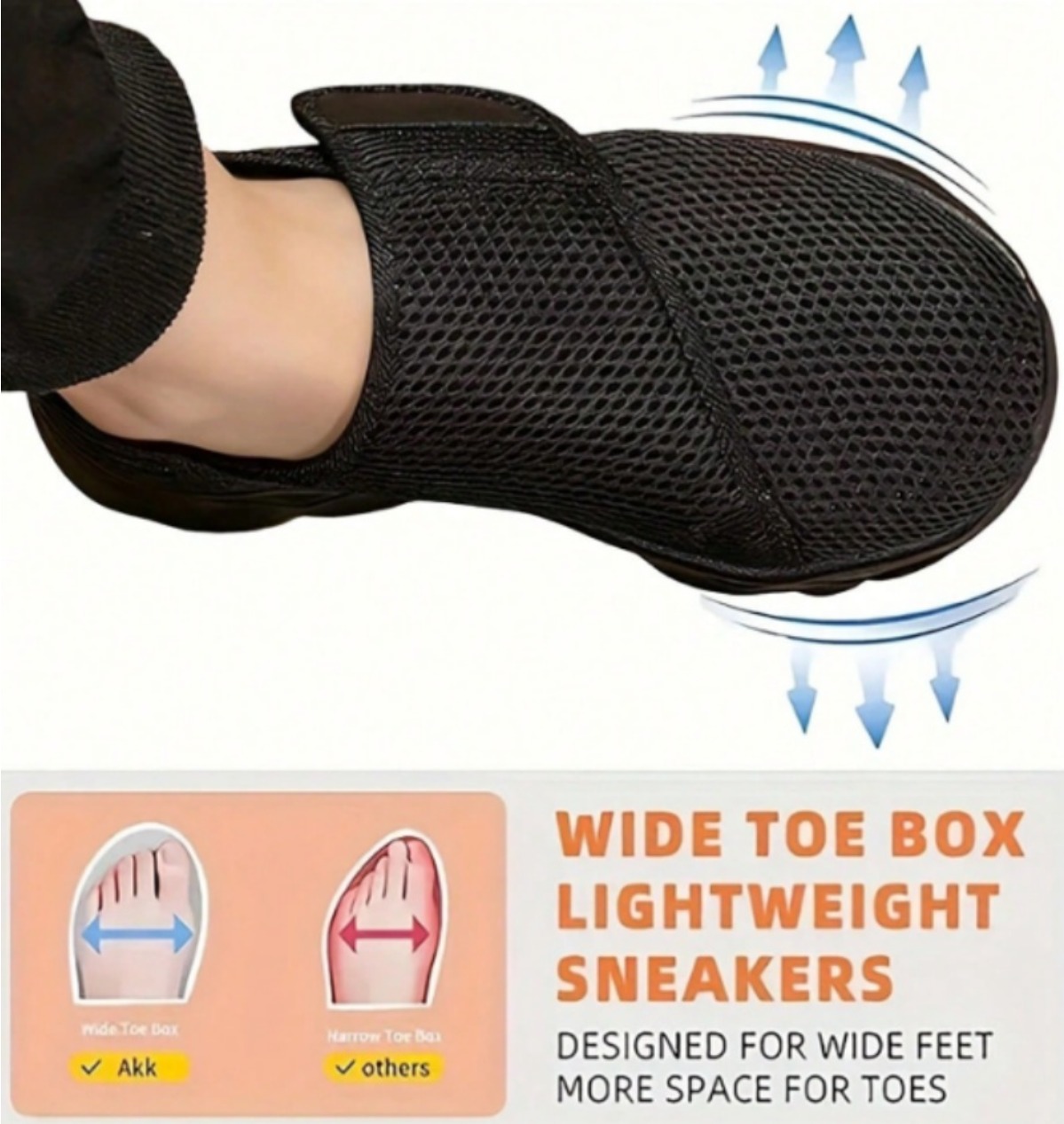 Men'S Shoes With Velcro - Nuove Scarpe da Passeggio per Uomo