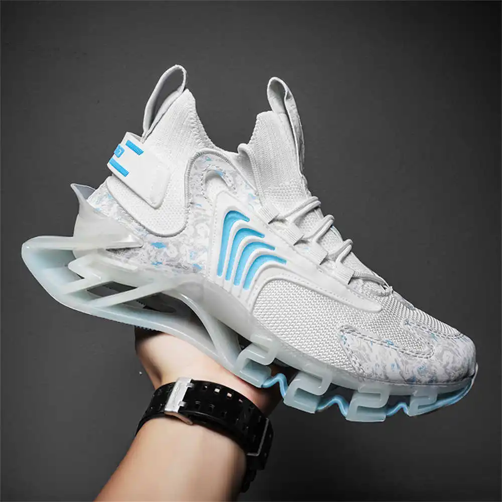 Men Shoes White Colour - Stivali lunghi rosa Slipon blu Sneakers