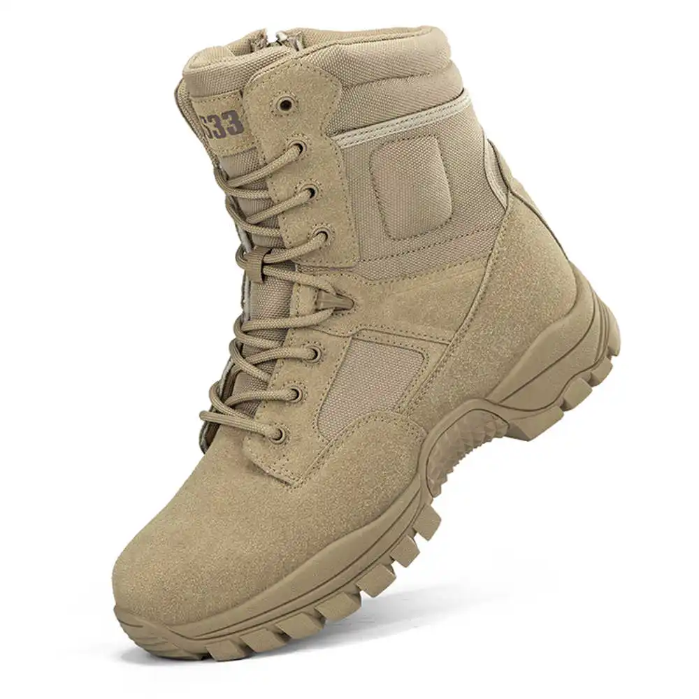 Men Shoes White Colour - Scarponi da trekking in vera pelle