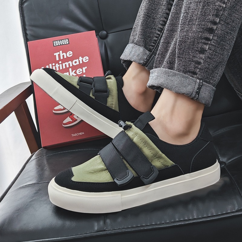 Men'S Shoes With Velcro - Scarpe da uomo Scarpe classiche di