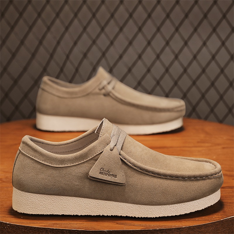 Men'S Shoes Wide Width - Mocassini da uomo con punta larga,