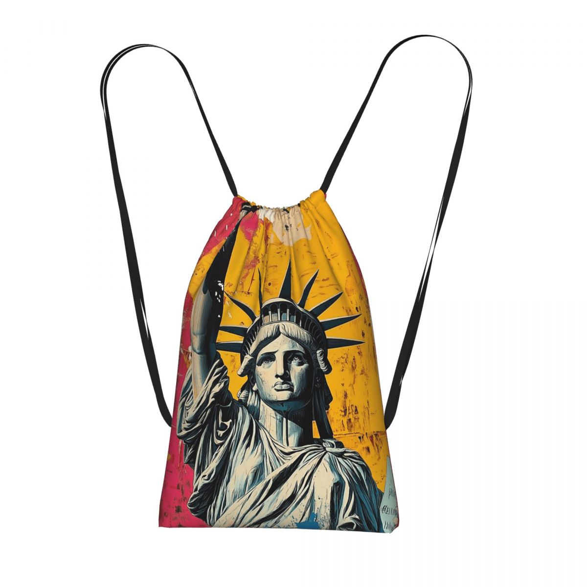 Men'S Shoes Liberty - Zaini con stampa graffiti della Statua