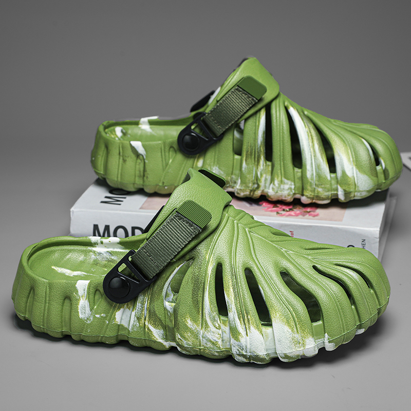 Men Shoes Eu To Us - Sandali mimetici Monstera Deliciosa Pantofole Donna