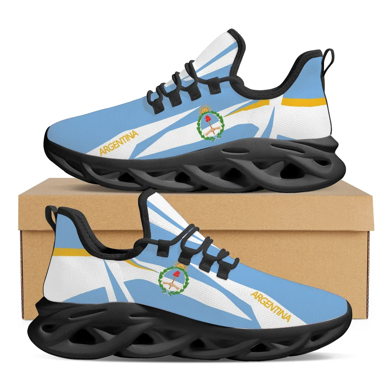 Men'S Shoes Liberty - Scarpe Casual con Design Bandiera Argentina,