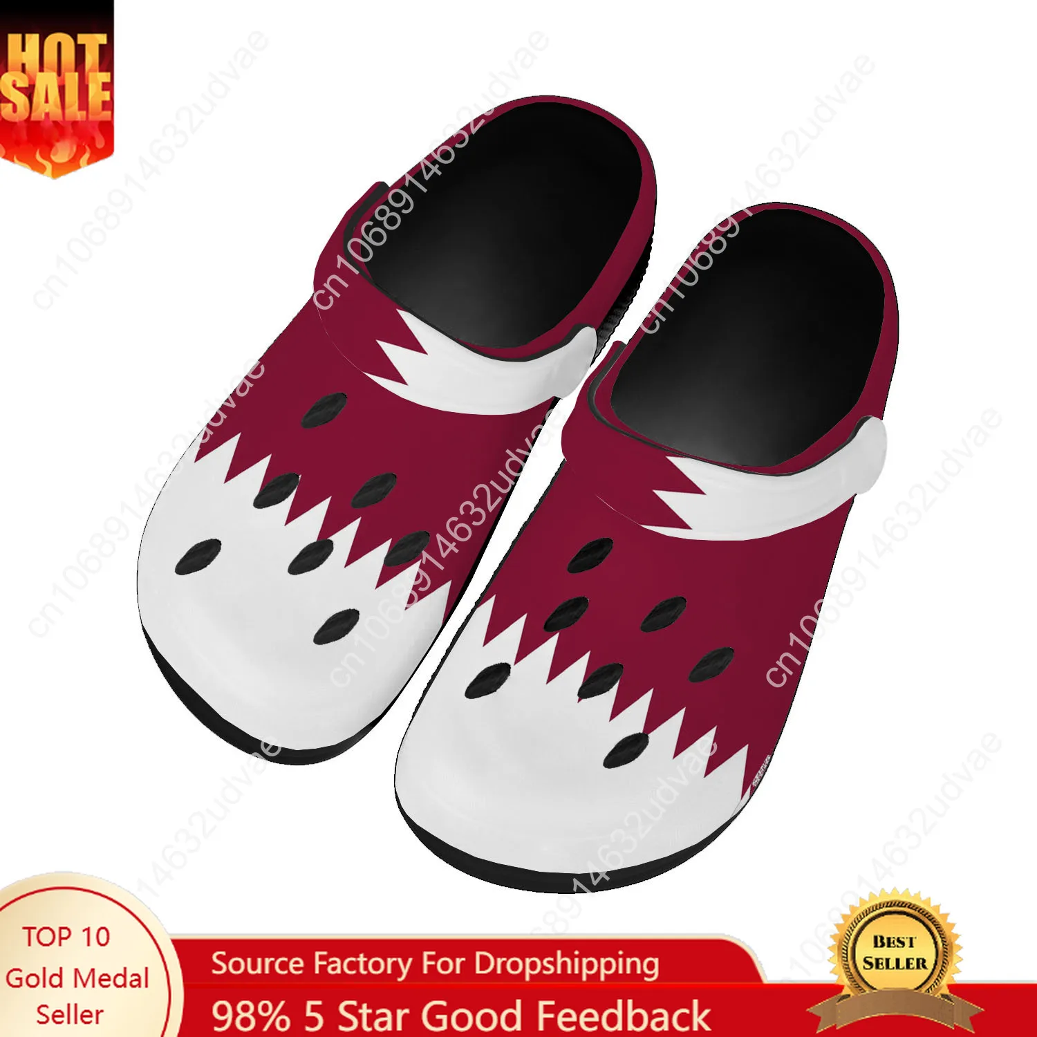 Men Shoes Qatar - Scarpe da acqua con bandiera nazionale