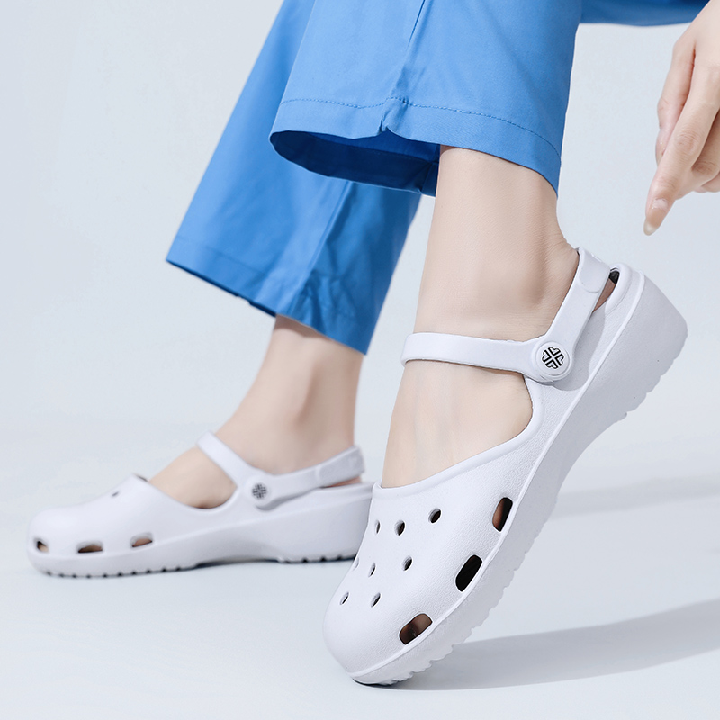 Men'S Shoes With Velcro - Scarpe Croc per Donna, Sandali Estivi