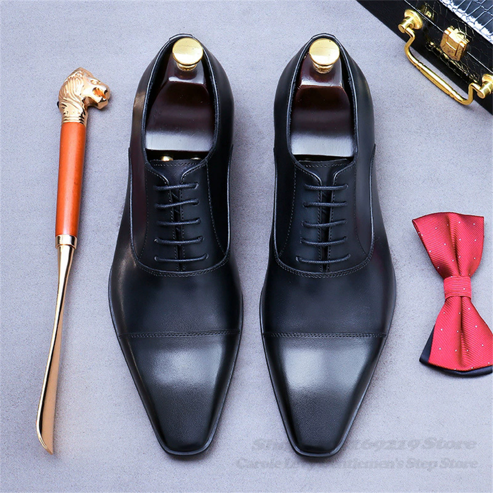 Scarpe da uomo in pelle Oxford - Men Shoes Formal recensione e prezzo