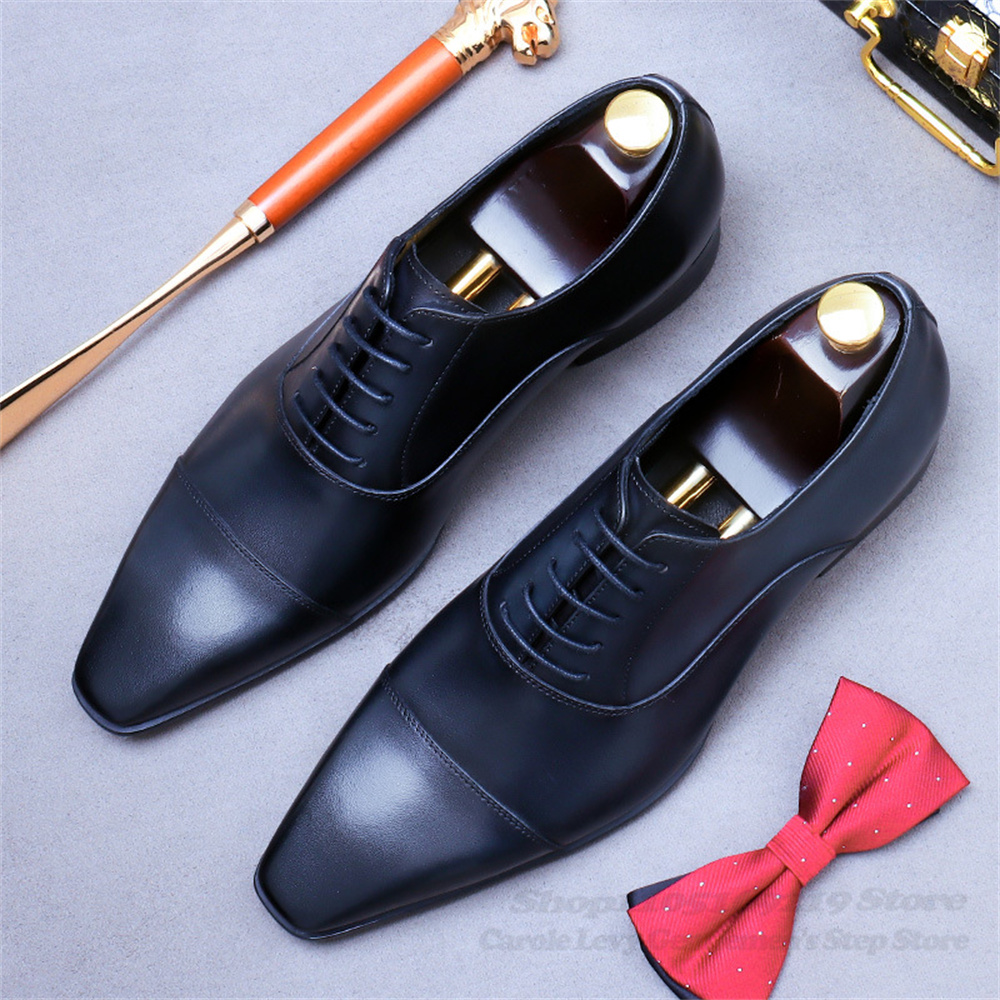 Scarpe da uomo in pelle Oxford - Men Shoes Formal recensione e prezzo