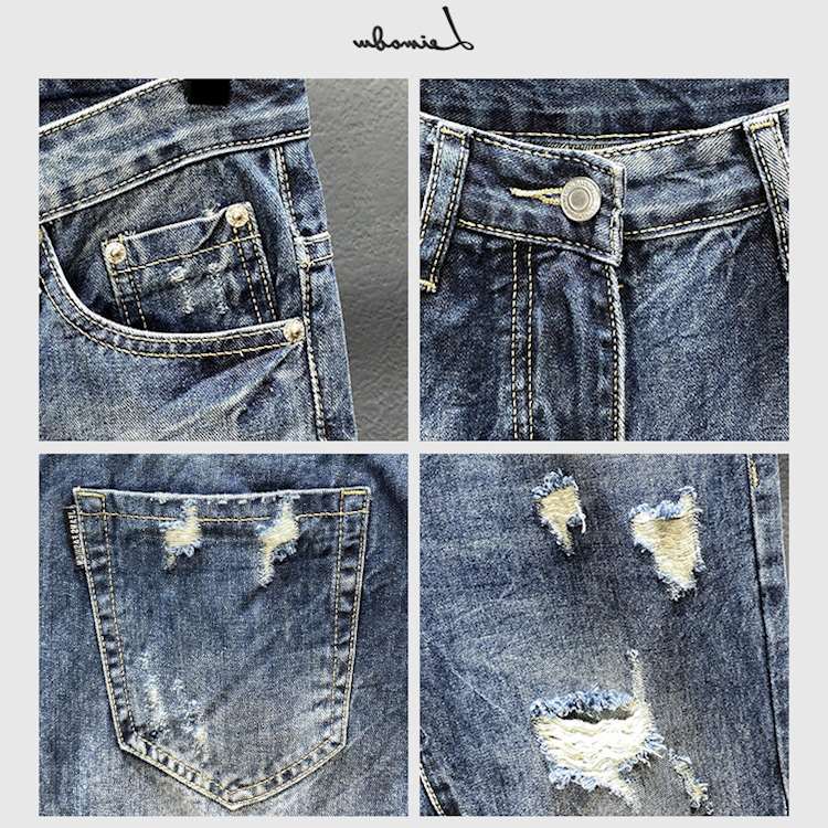 Jeans a nove punte con fori pe - Men'S Shoes With Jeans recensione e prezzo