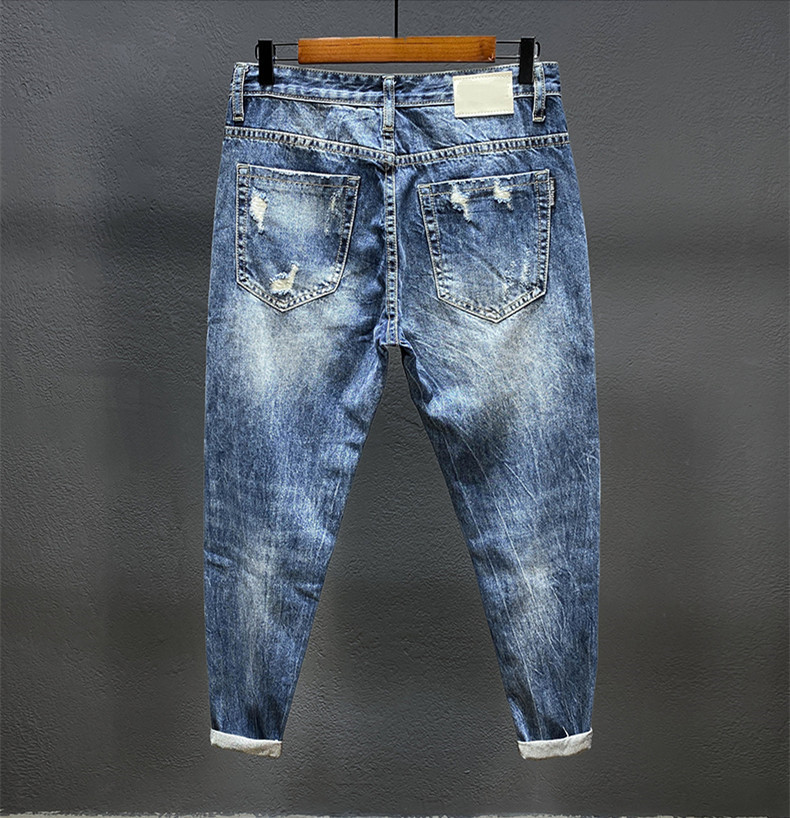 Jeans a nove punte con fori pe - Men'S Shoes With Jeans recensione e prezzo
