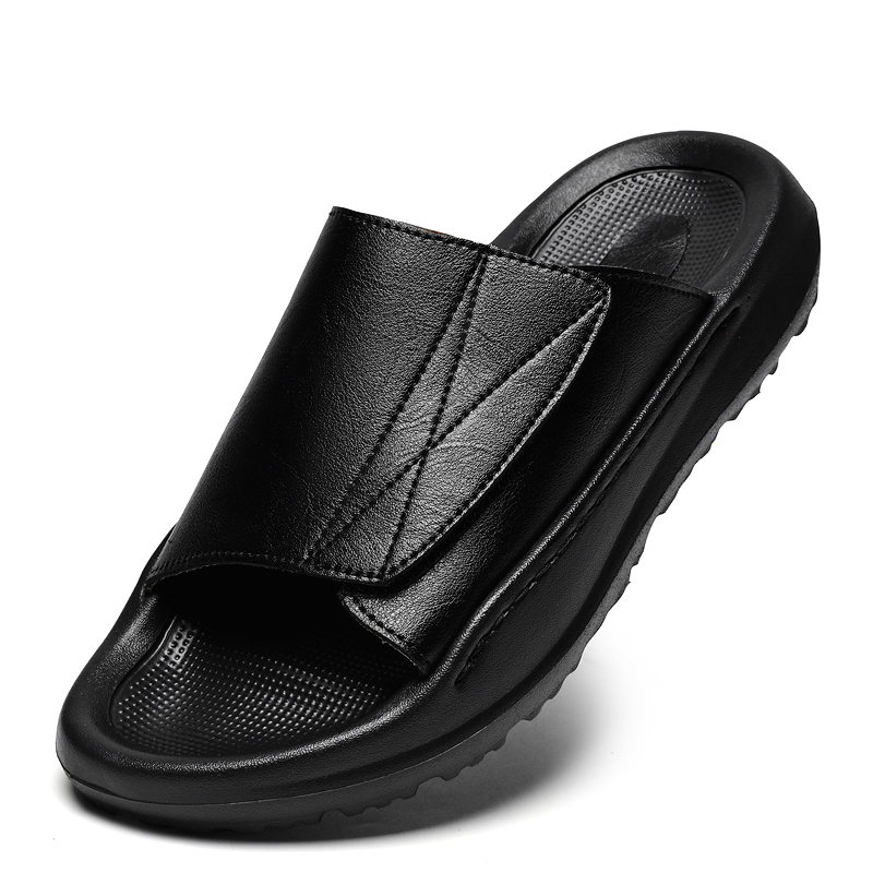 Ciabatte in Pelle Easy-top per - Men'S Shoes With Velcro recensione e prezzo