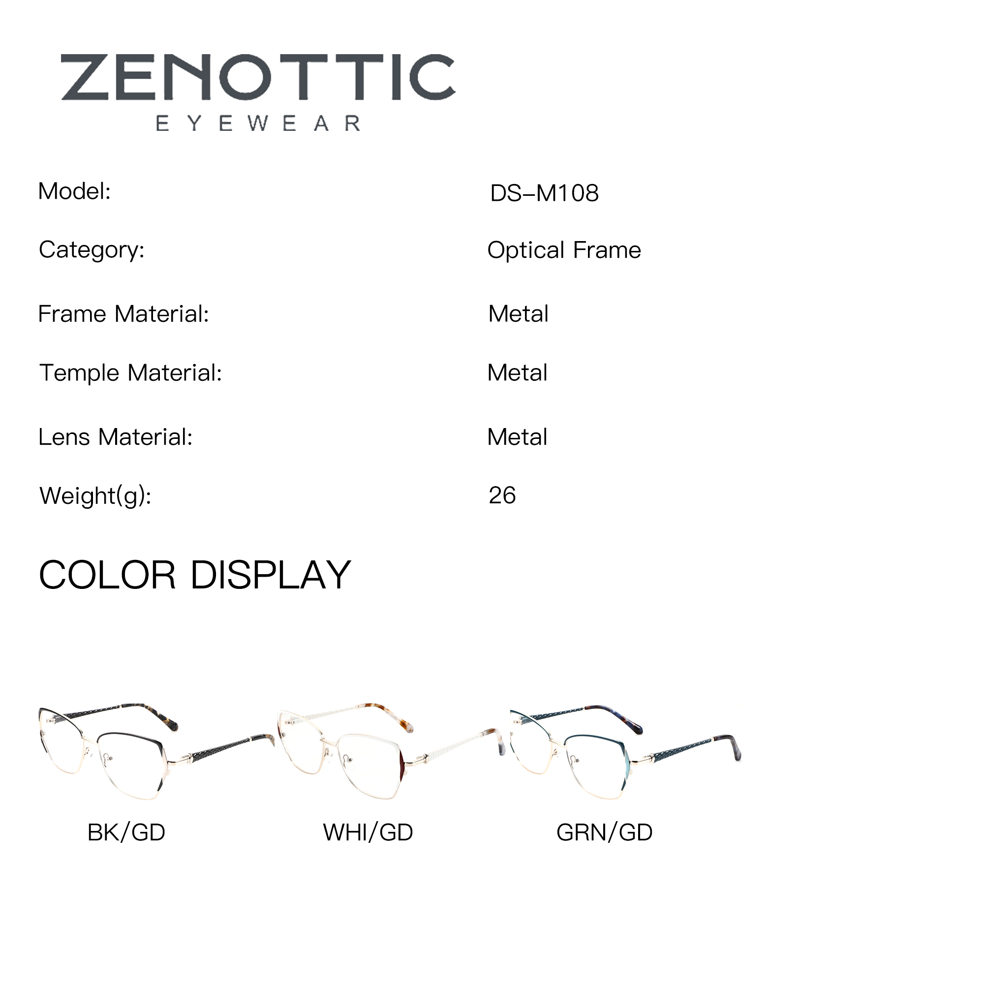 ZENOTTIC Occhiali da vista per - Men Shoes Zegna recensione e prezzo