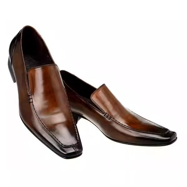 Scarpe in pelle a punta in sti - Men Shoes Formal recensione e prezzo