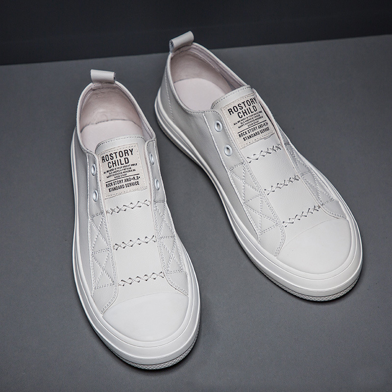 100% vera pelle nero bianco sc - Men Shoes Under 100 recensione e prezzo