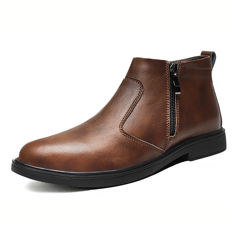 Nuove Scarpe in Pelle con Zip  - Men Shoes Formal recensione e prezzo