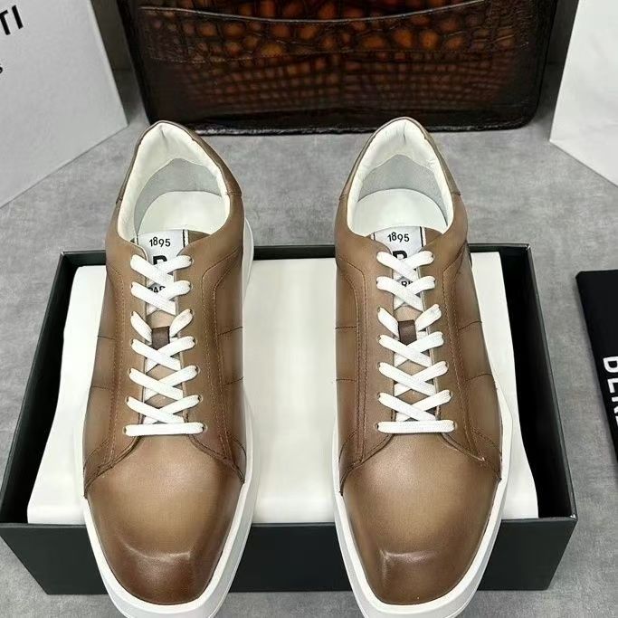 Scarpe da uomo in vera pelle d - Men Shoes Eu To Us recensione e prezzo
