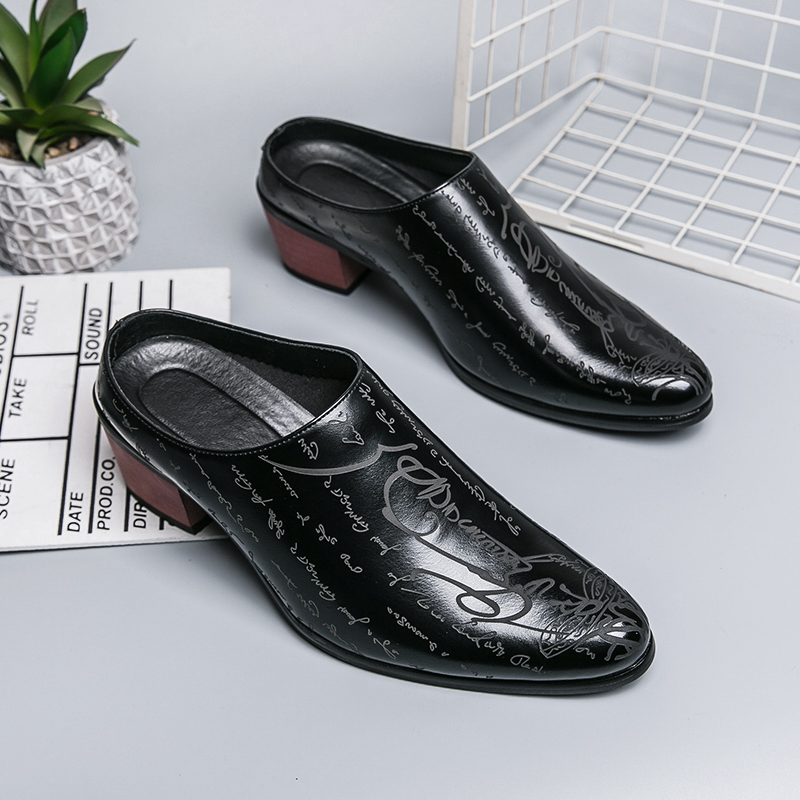 Mules da uomo in pelle marrone - Men'S Shoes With Toes recensione e prezzo