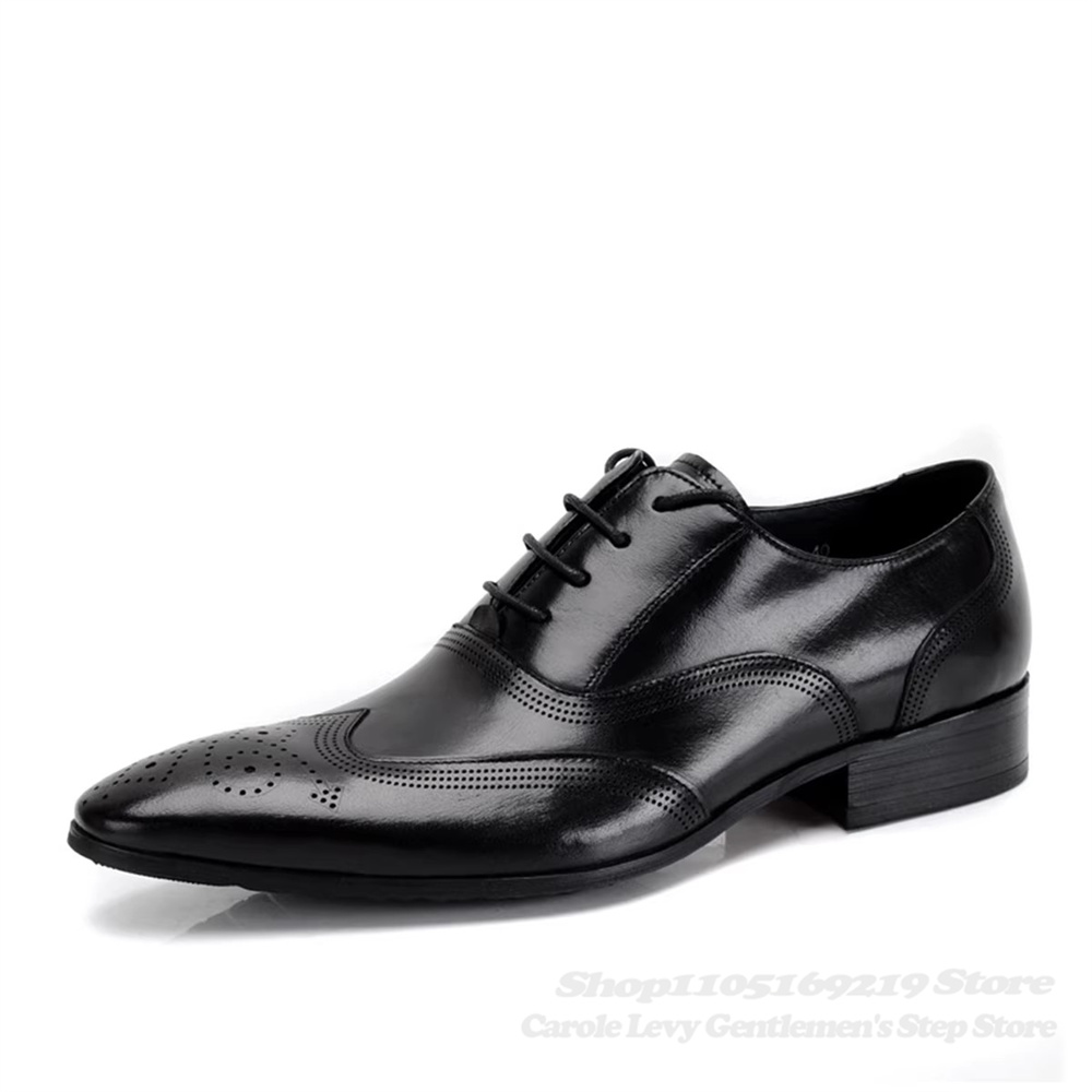 Scarpe da uomo in vera pelle b - Men Shoes Formal recensione e prezzo