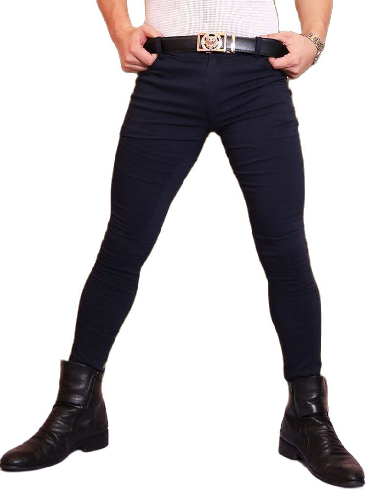 M-3XL Mens elastico Denim Jean - Men'S Shoes With Jeans recensione e prezzo