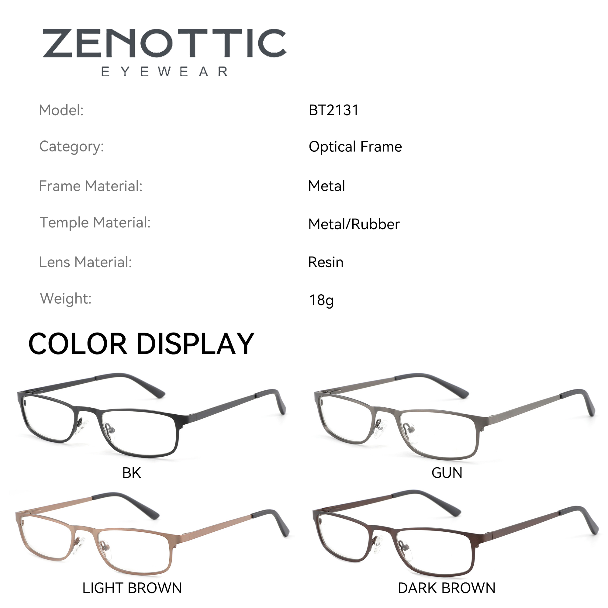 ZENOTTIC Occhiali da vista in  - Men Shoes Zegna recensione e prezzo