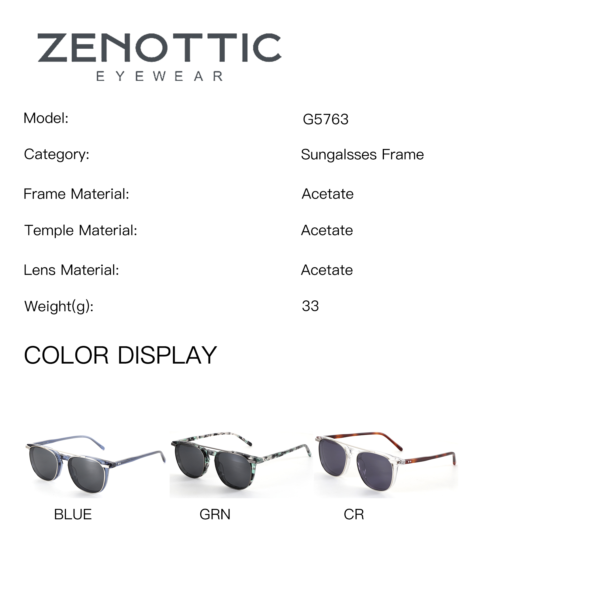 Occhiali da vista con clip mag - Men Shoes Zegna recensione e prezzo