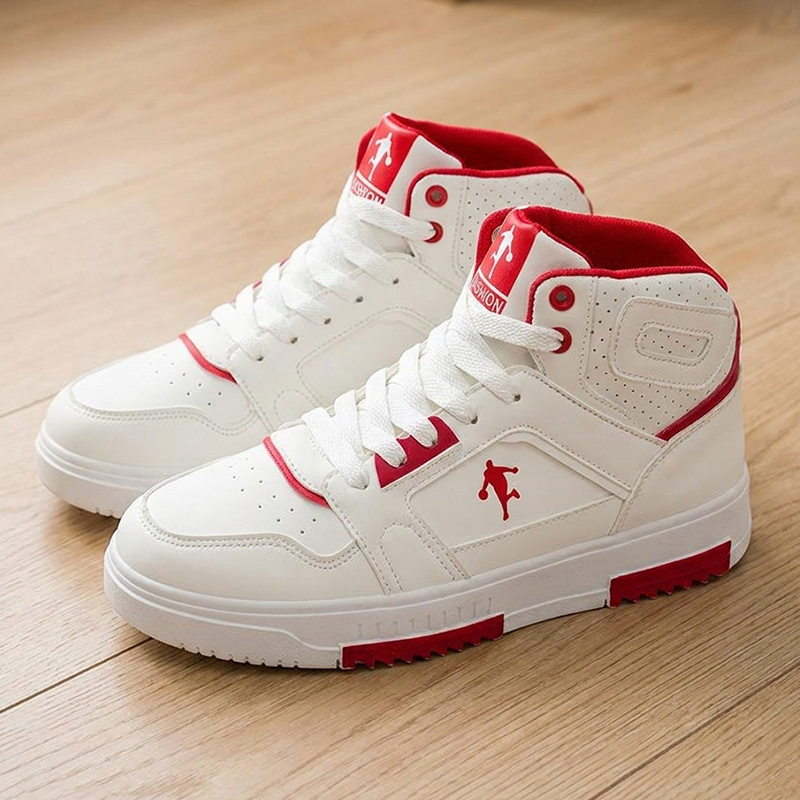 Sneakers da uomo bianche alte  - Men Shoes White Colour recensione e prezzo
