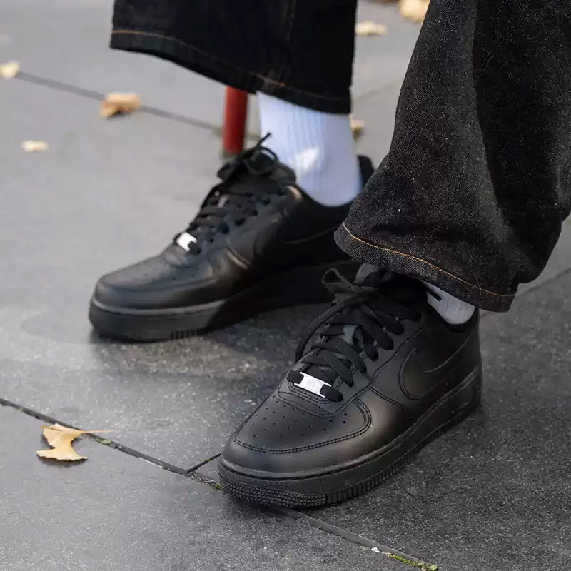 Nike Air Force1All Black Air F - Men'S Shoes Nike Air Force recensione e prezzo