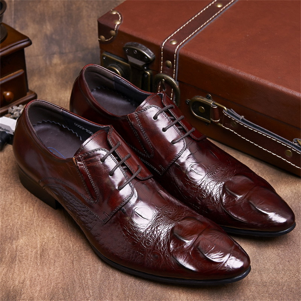 Scarpe da uomo in pelle a punt - Men Shoes Formal recensione e prezzo