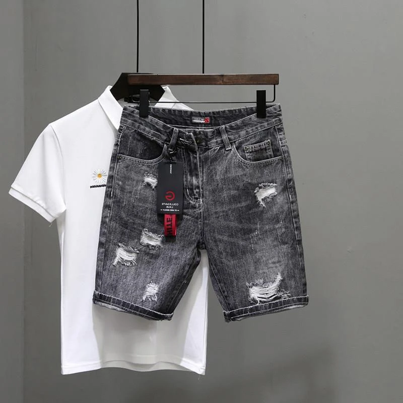 Pantaloni Jeans corti da uomo  - Men'S Shoes With Jeans recensione e prezzo